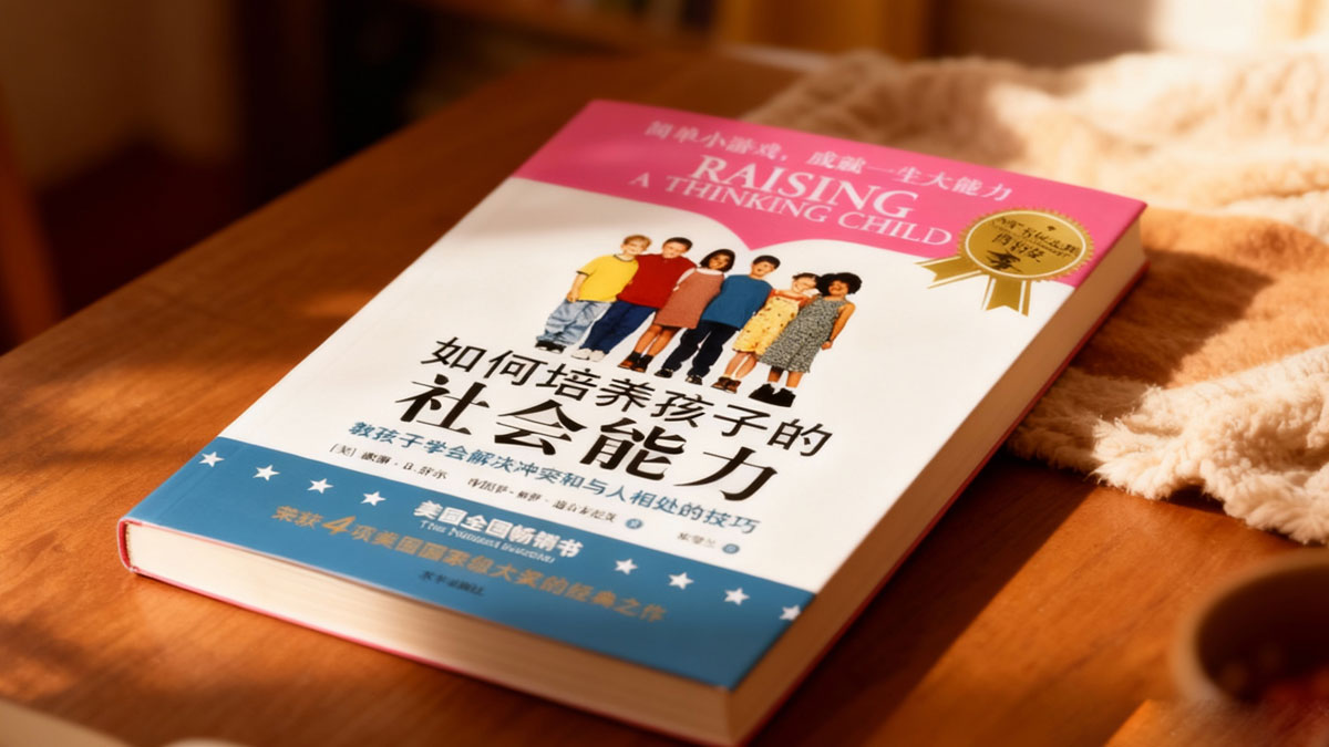 默娜・舒尔《如何培养孩子的社会能力》：以 “我能解决问题” 法为核心，教孩子学会沟通、共情与解决冲突的育儿指南-大成学院|觉醒书屋
